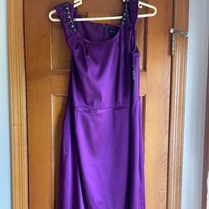 NWT Size 16 Fuschia Tahari Cocktail Dress